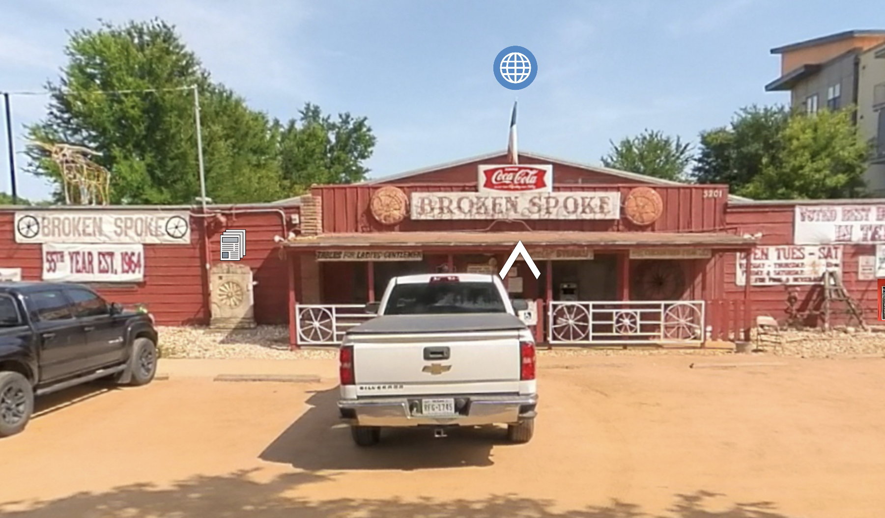 Broken Spoke VR Tour environment
